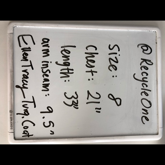 Ellen Tracy x Bloomingdales Vintage Coat Jacket 8 - Picture 16 of 16